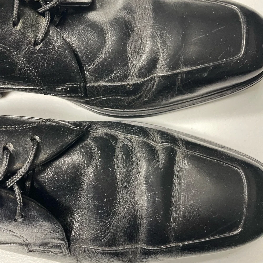 Cole Haan Nike Air Classic Black Leather Men's Shoes Size 9M SB-95